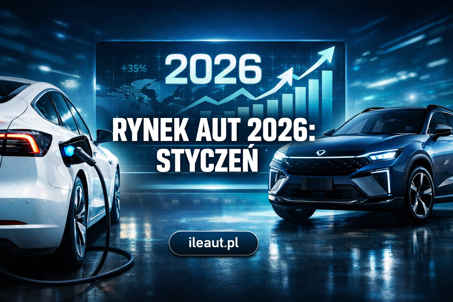 Styczeń 2026 na rynku aut: mało „krajowych” rejestracji, elektryki rosną, a chińskie marki… wchodzą coraz śmielej